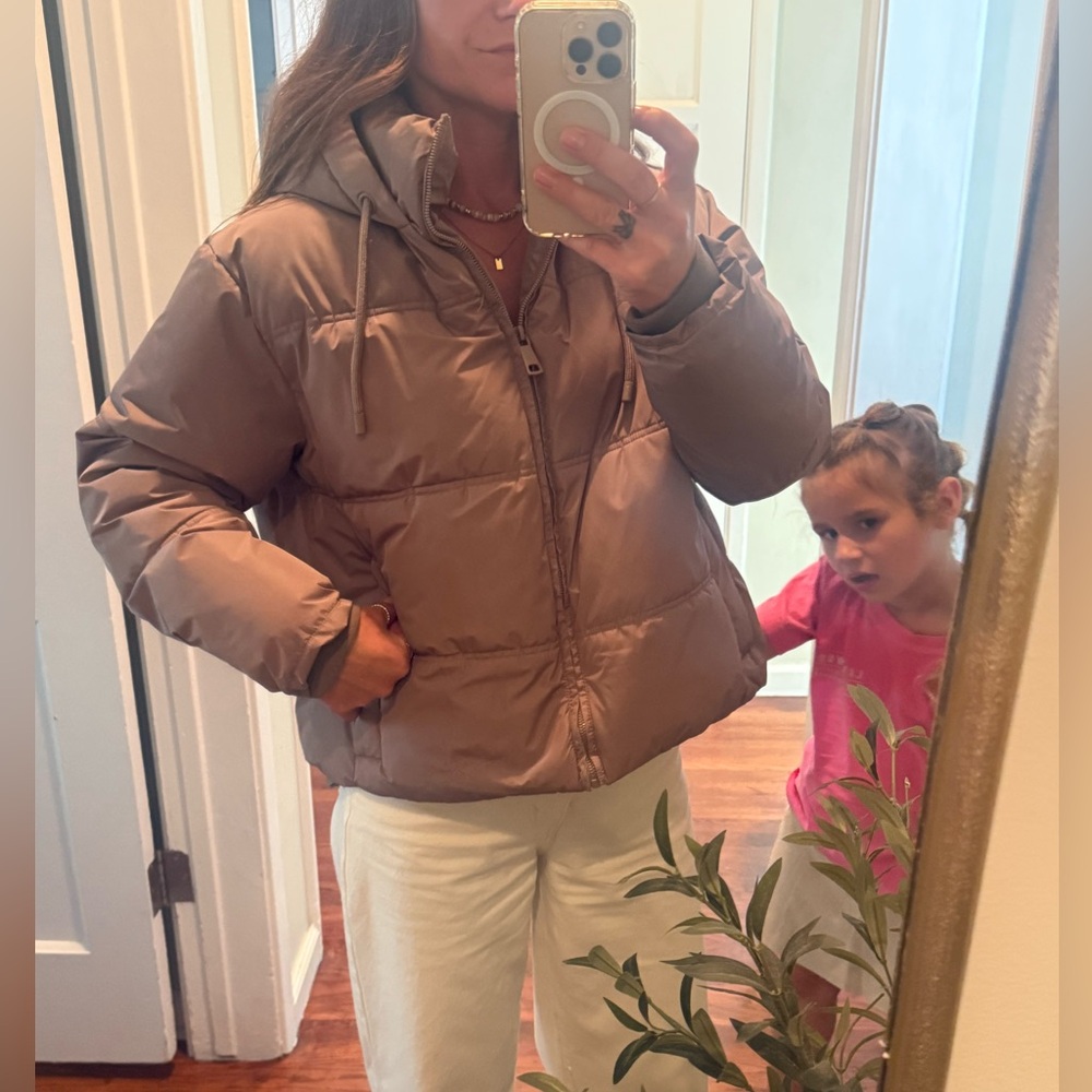 Zara Puffer coat NWOT